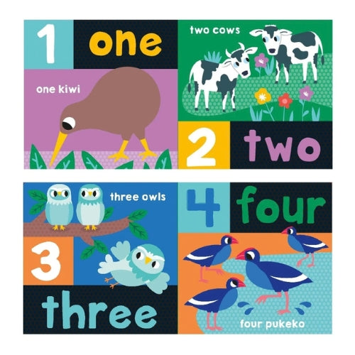 My First Kiwi 123 Tactile Board Book