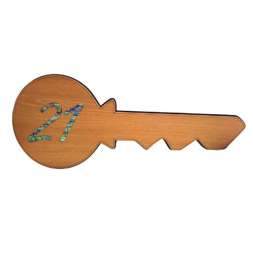 Celebration 21st Key Plain Rimu