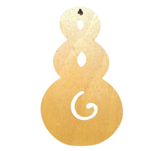 Large Standing Wooden Twist
