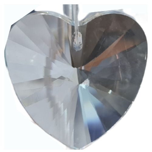 Hanging Crystal Heart