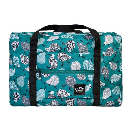 Counting Kiwi Foldable Travel Bag