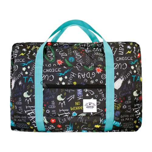 NZ Sketchy Foldable Travel Bag
