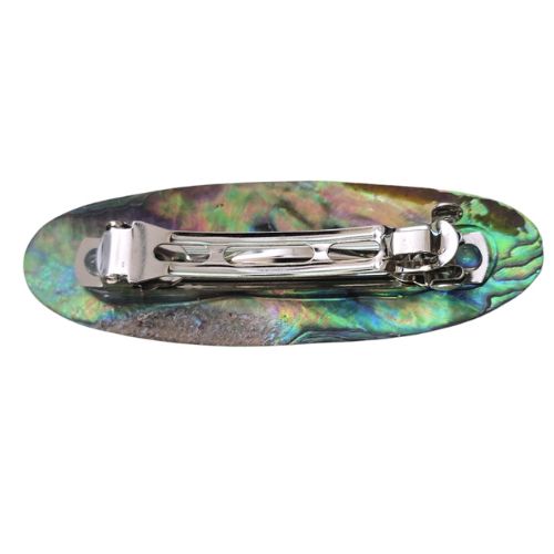 Paua Oval Hair Clip