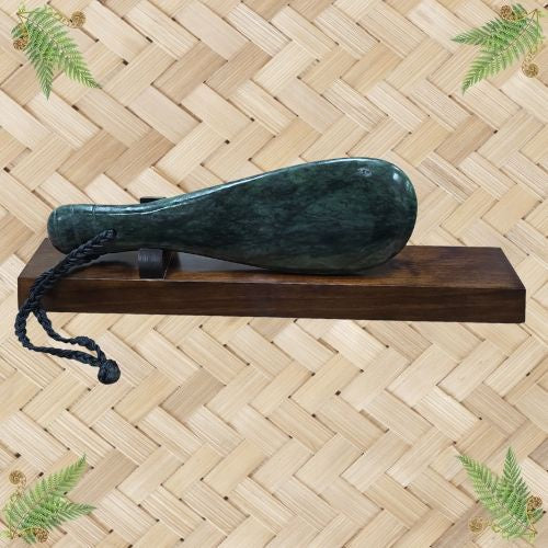 NZ Greenstone Mere with Stand