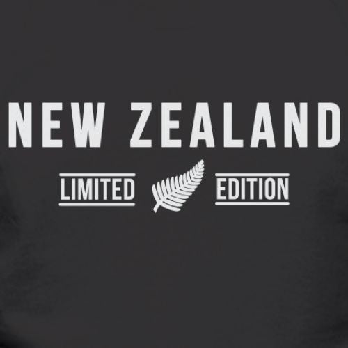 Adults NZ Limited Edition Puff Print Tee - Black