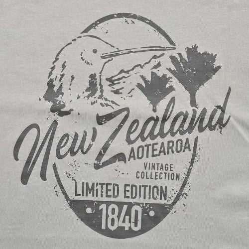 Adults NZ Kiwi Tee - Fawn