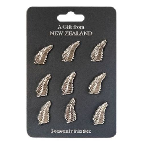 Silver Fern Badge 9pc Pack