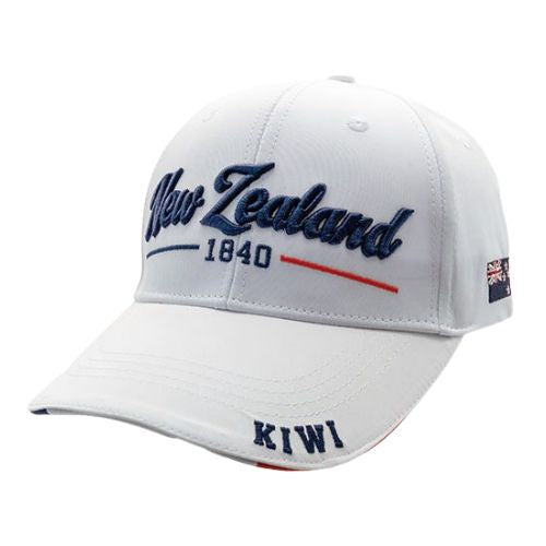 Adults New Zealand 1840 & Side Flag - White