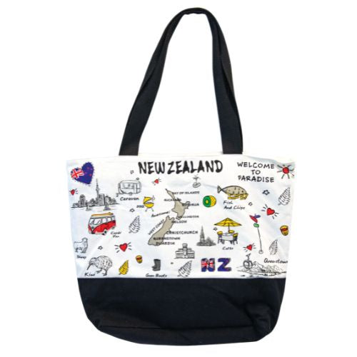 NZ Icons Carry Bag - Large