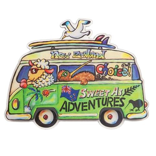 NZ Van Adventures Magnet