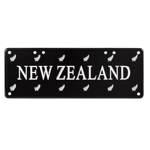 NZ License Plate with Fern