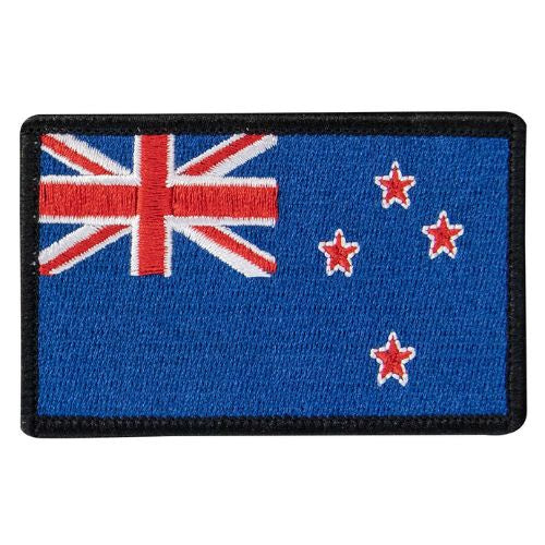 New Zealand Flag Iron On Rectangle Patch