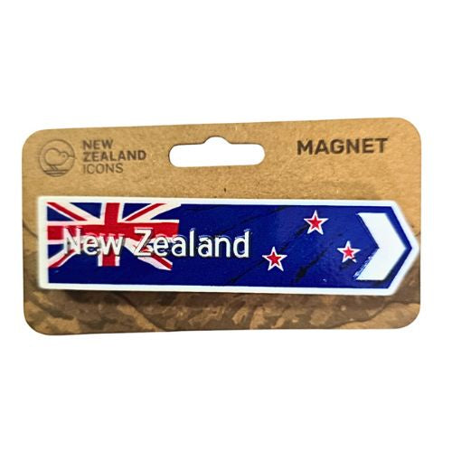 NZ Flag Sign Magnet