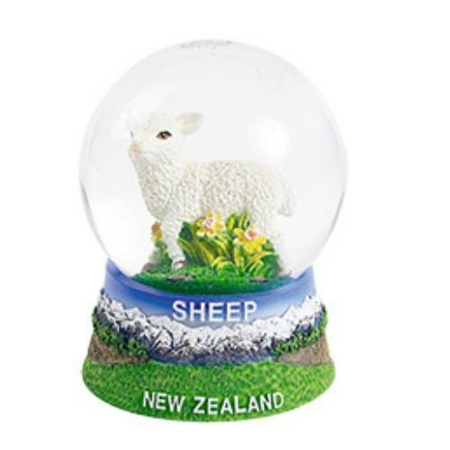Lamb Snow Globe - 7cm