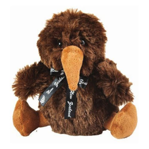 Kiwi & Friends Brown Kiwi - Sitting - 18cm