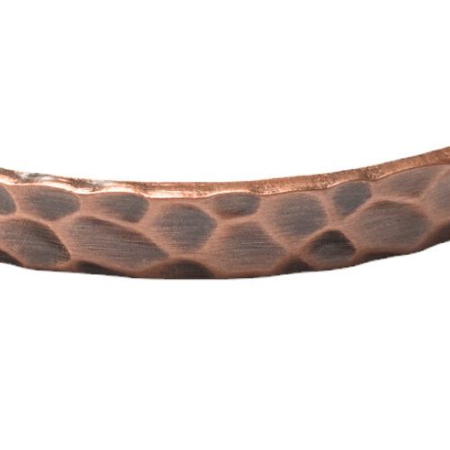 Copper Bracelet Dent Pattern With Magnets