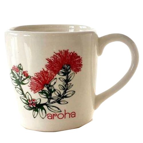 Aroha Pohutukawa Ceramic Mug