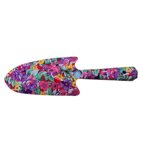 Metal Garden Trowel Covered in Flowers