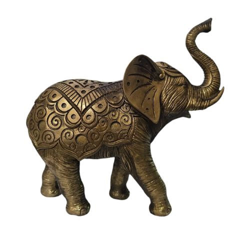 Gold Elephant - 23cm