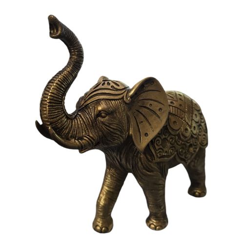 Gold Elephant - 23cm