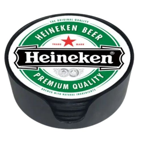 Heineken Glass Coasters