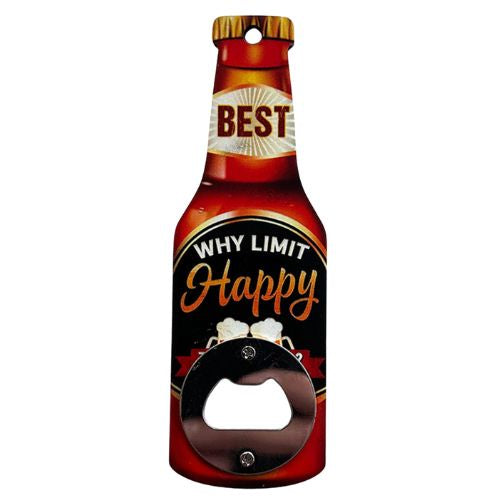 Why Limit Happy Bottle Opener