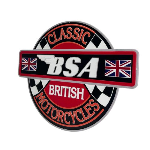 BSA Classic Tin Sign