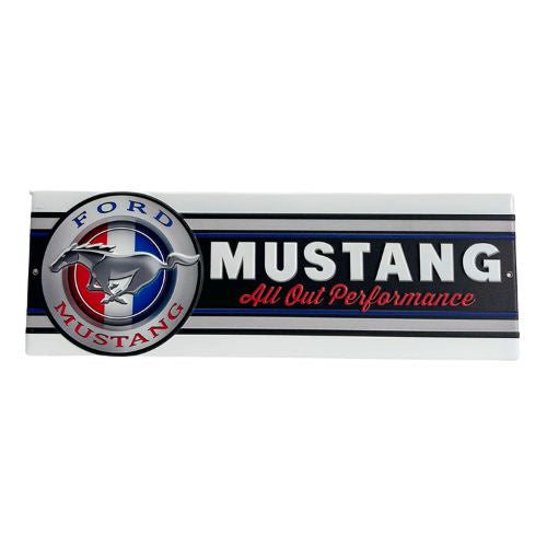 Ford Mustang Performance Tin Sign