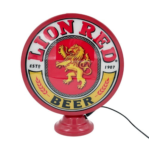 Lion Red Lamp