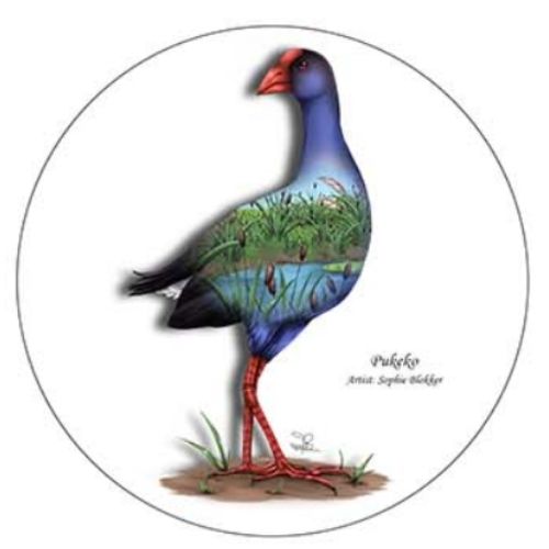 Sophie Blokker Ceramic Coasters - Birds - Set 2