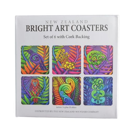 Sophie Blokker Coasters - Bright