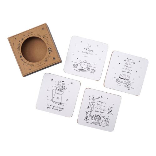 Send With Love Coaster Set