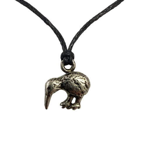 Kiwi Pewter Pendant - Small