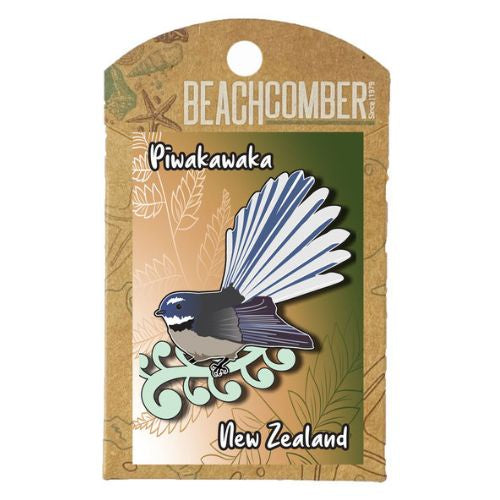 NZ Fantail (Piwakawaka) Magnet