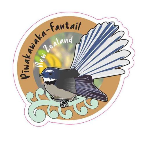 Fantail - Piwakawaka Sticker