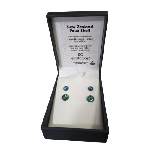 Paua Stud Earrings - 2pr