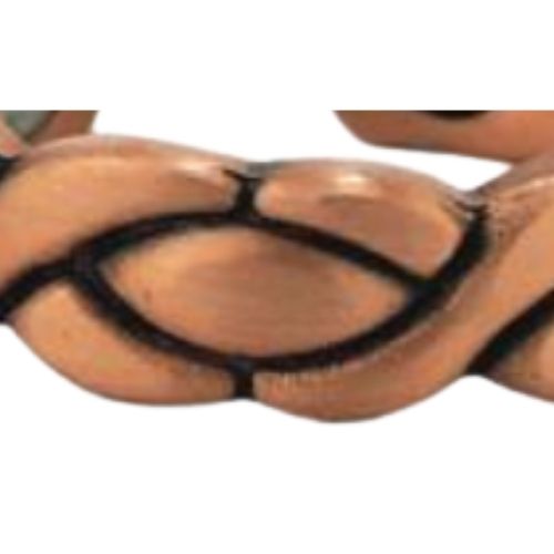 XOX Pattern Ring - Copper