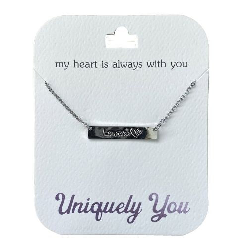 Uniquely You Pendant, My Heart is With You