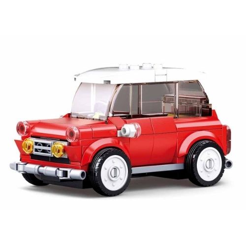 Sluban Model Bricks Red Mini Car