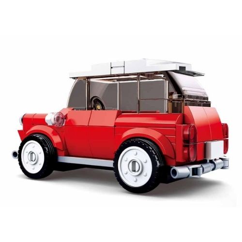 Sluban Model Bricks Red Mini Car