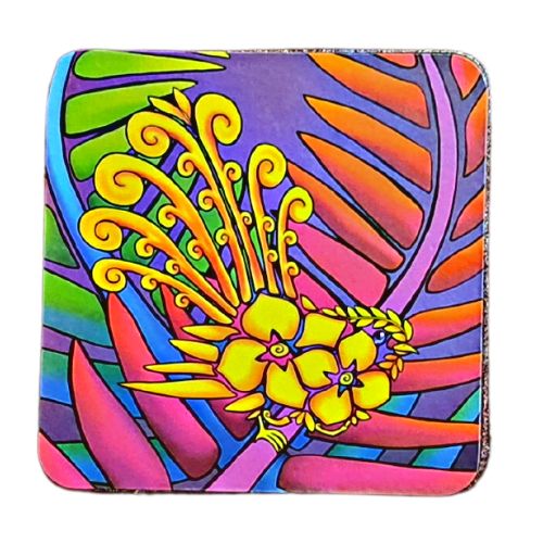 Sophie Blokker Coasters - Bright