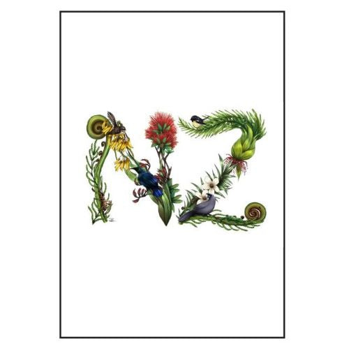 Sophie Blokker Greeting Card - New Zealand Natives