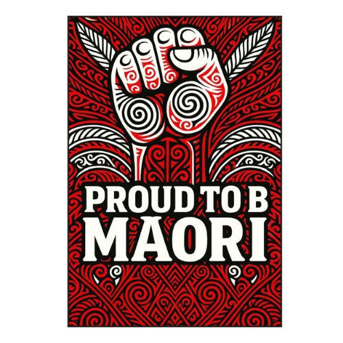 Doug Healey Greeting Card - Proud To Be Maori