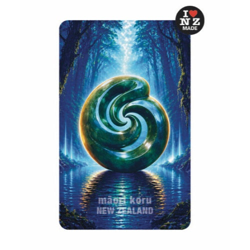 Doug Healey Acrylic Magnet - Koru