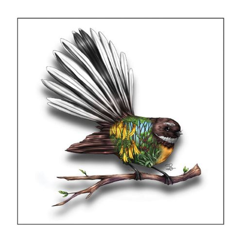 Sophie Blokker Tile 3D - Fantail