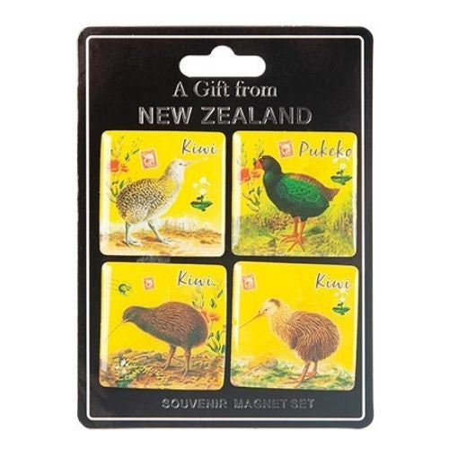 Four Birds Magnet 4pk