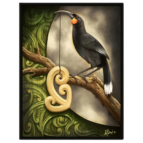 Framed Art Print Te Huia