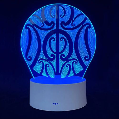 LED Night Light - Māori Pattern