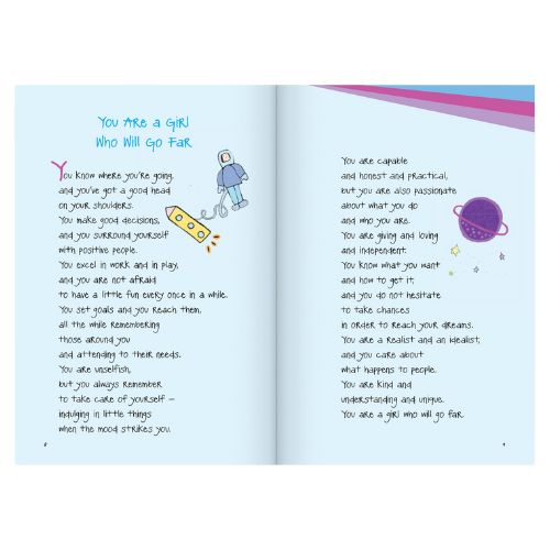 You Are an Amazing Girl Little Keepsake Book