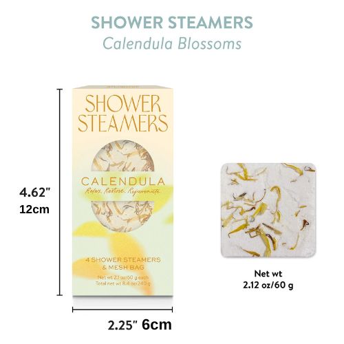 Calendula Shower Steamers